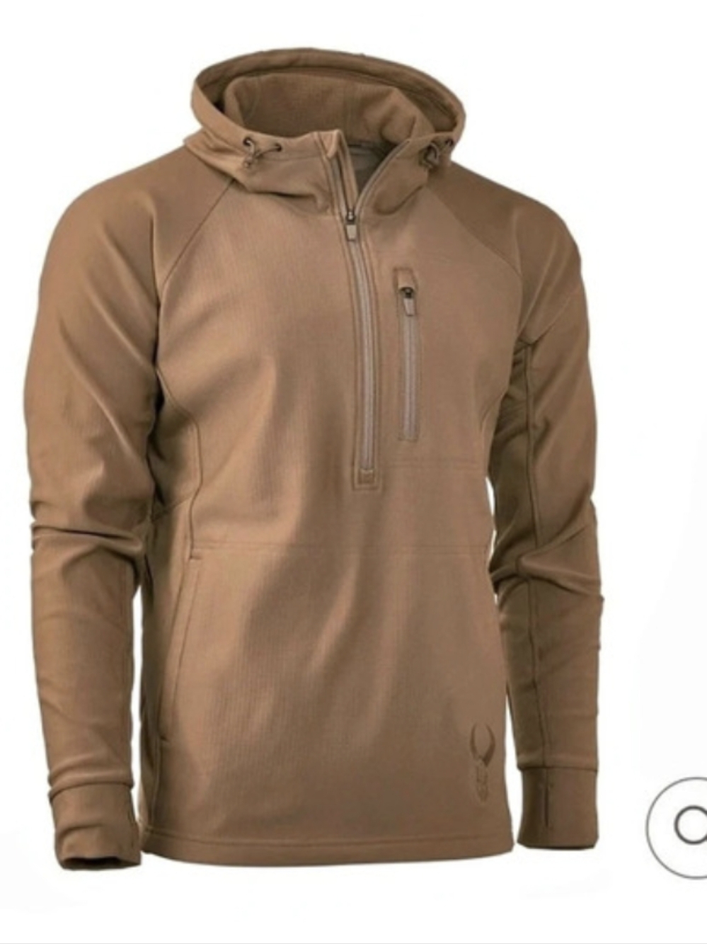 Badlands Women's Flex 1/2-Zip Hoodie Brown XL